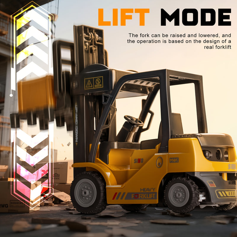 Heavy Duty Remote Control Forklift – 1:24 Scale with Lights & Trailer