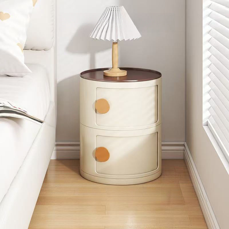 LumiStack Acrylic Nightstand – Modern and Practical Storage