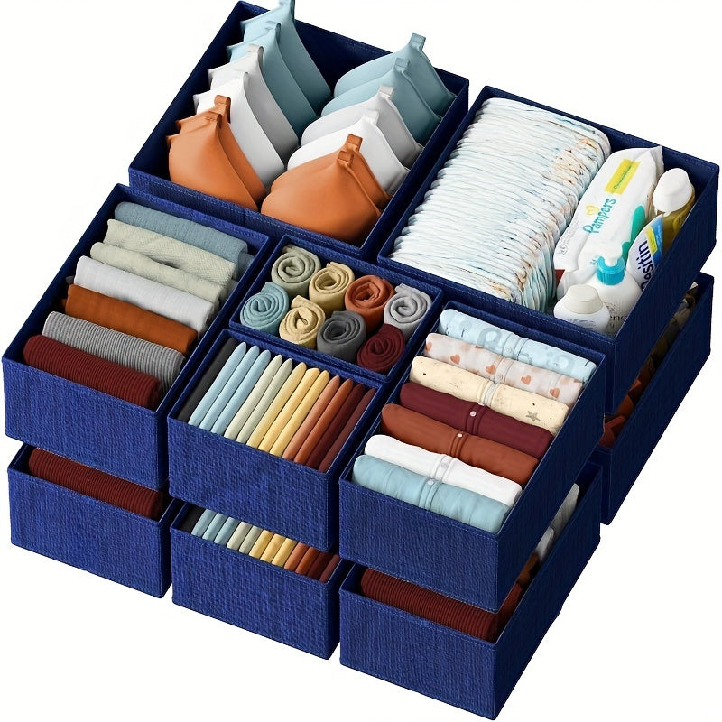 OrganizePro 12-Pack Drawer Organizers – Efficient and Compact