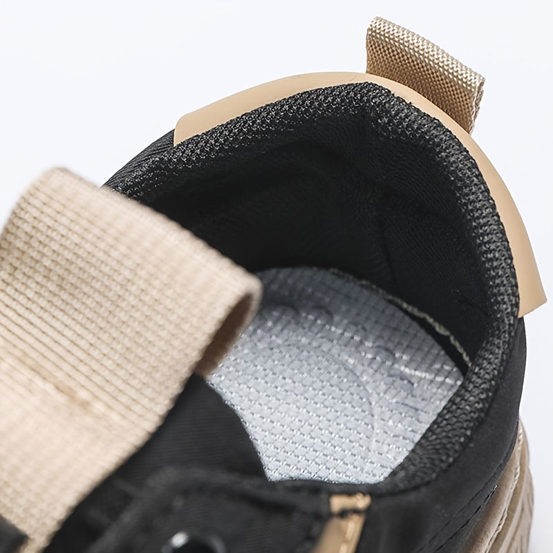 Solid Men's Casual Skate Shoes – Comfortable and Safe for Outdoor