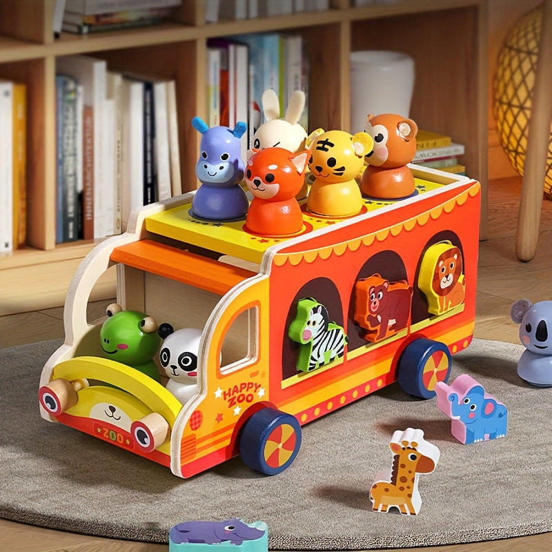 Educational Circus Animals Truck - For Creative Play and Learning