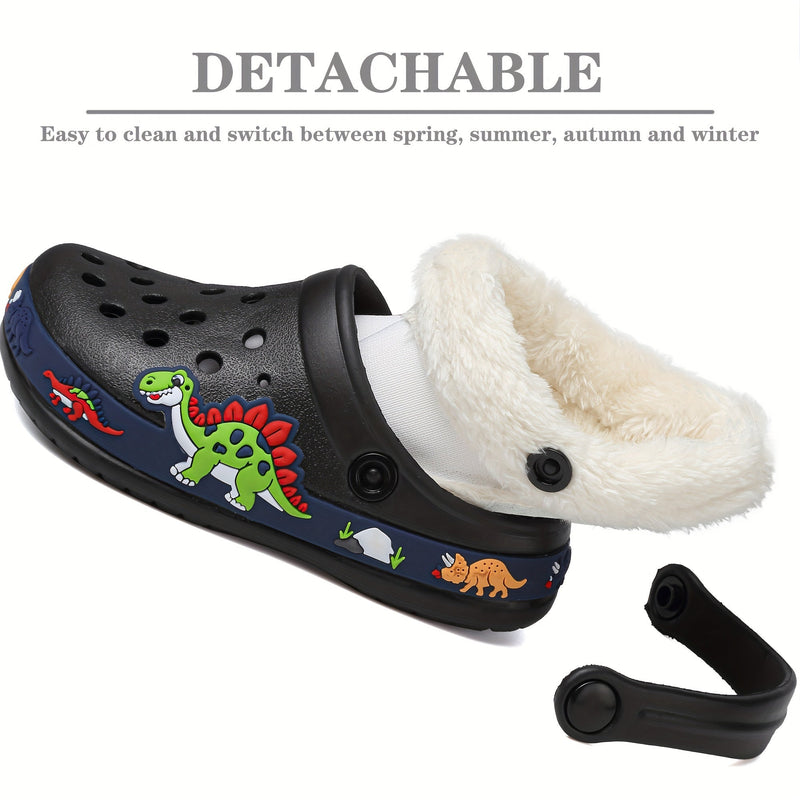 Playful Warmth Clogs for Kids - Soft and Comfortable for Indoors