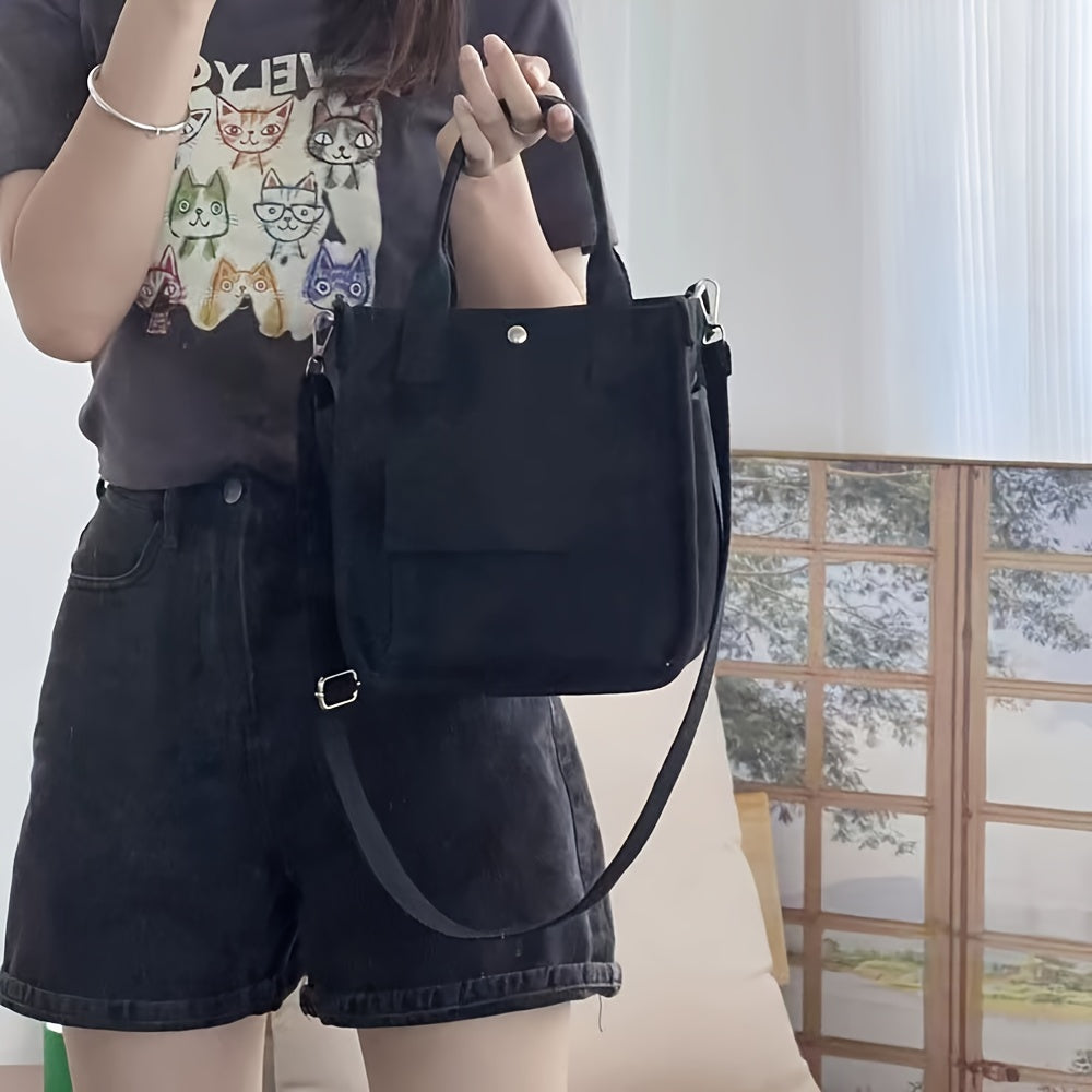 SmartCarry Portable Shoulder Bag – Magnetic Closure with Multiple Pockets