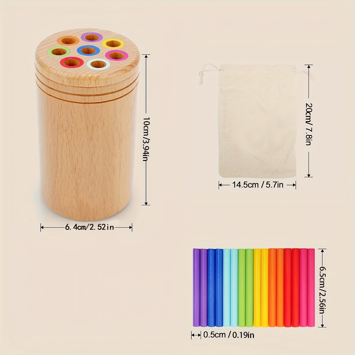 Colorful Balancing Sticks – Develop Hand-Eye Coordination and Color Recognition