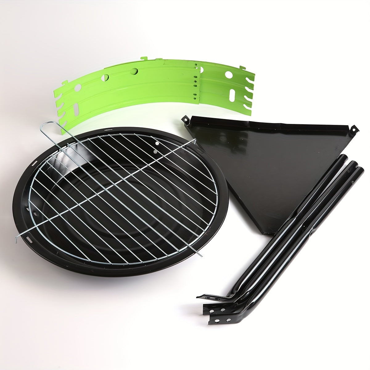 Portable Metal Outdoor Barbecue – Disassemblable, Lightweight, and Perfect for Camping or Garden
