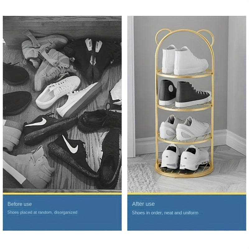BearStack Vertical Shoe Tower – Smart Storage in Compact Design