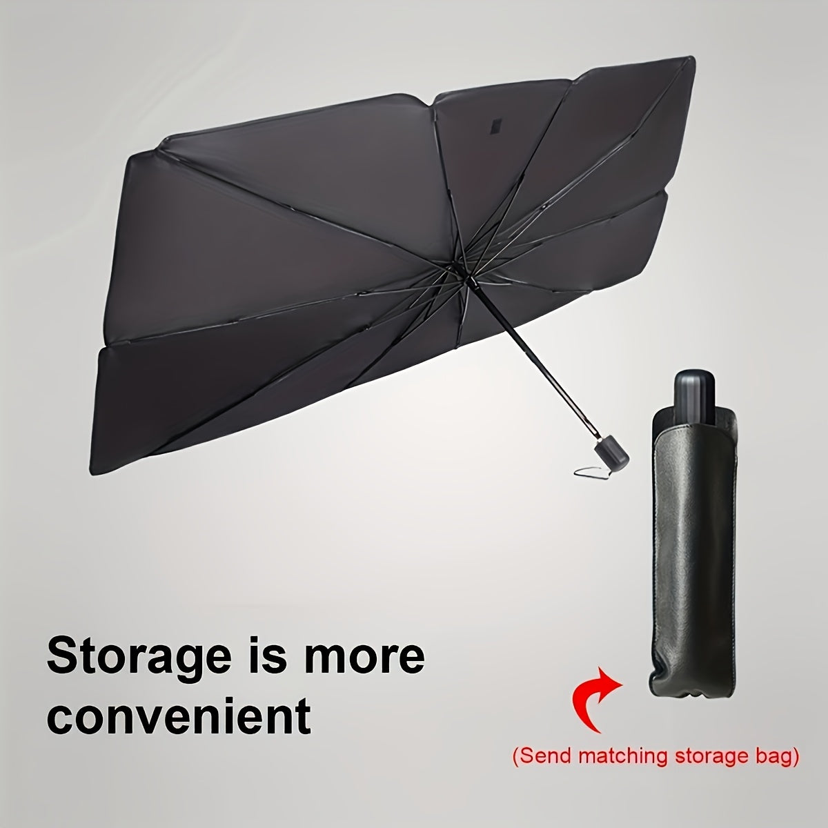 Compact Foldable Sunshade – Effective Windshield Protection