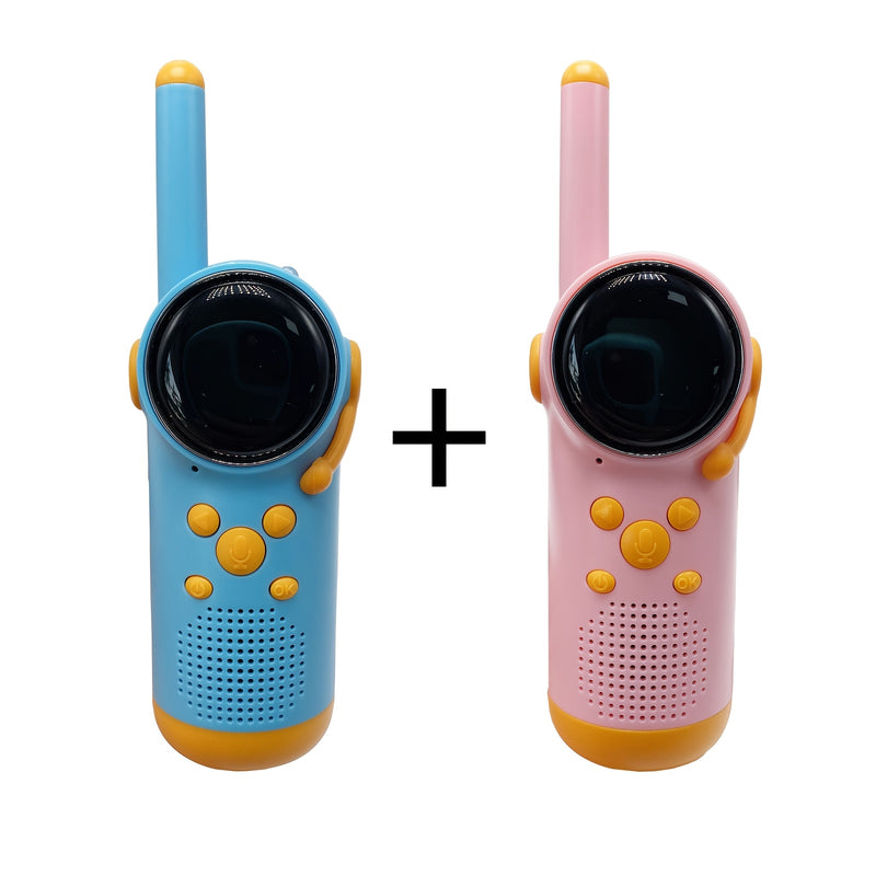 Kids Walkie-Talkies Pair – 3-Mile Range & Rechargeable Battery