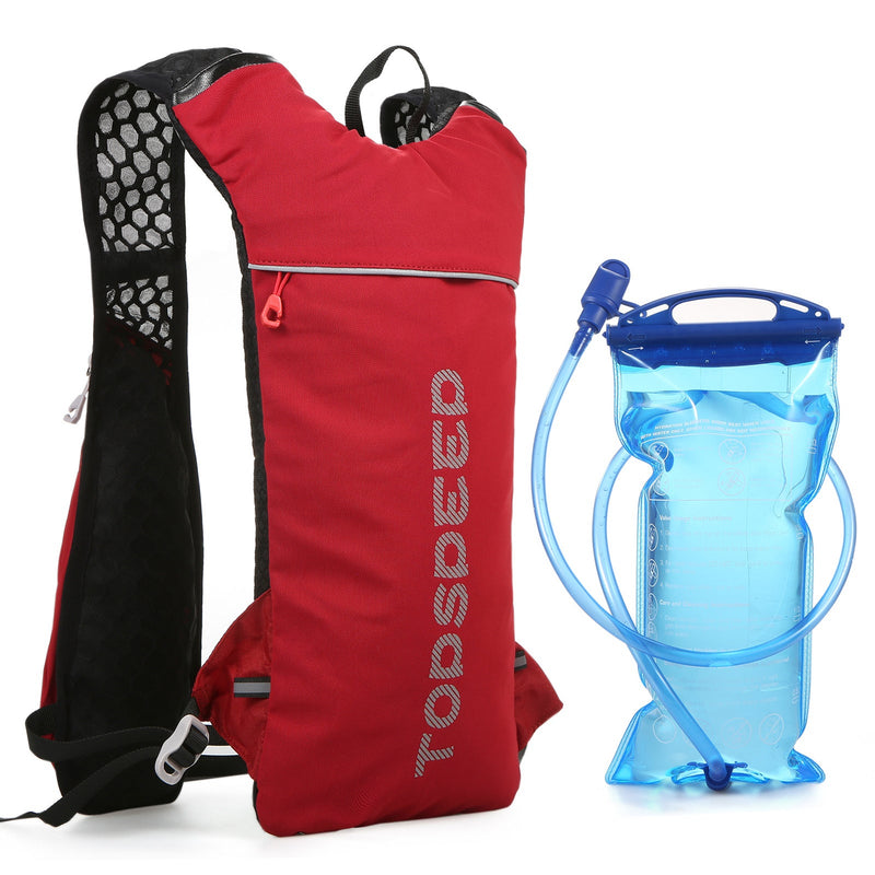 HydroPack Lightweight Hydration Backpack - 2L Water Reservoir for Running, Biking & Hiking