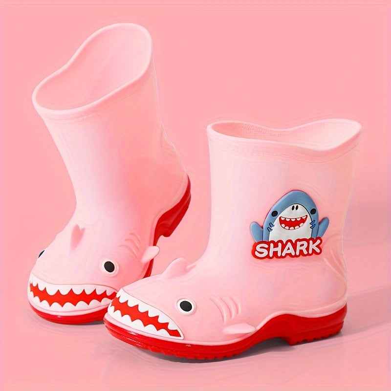 Sharky Rain Boots for Kids - Playful Waterproof Protection