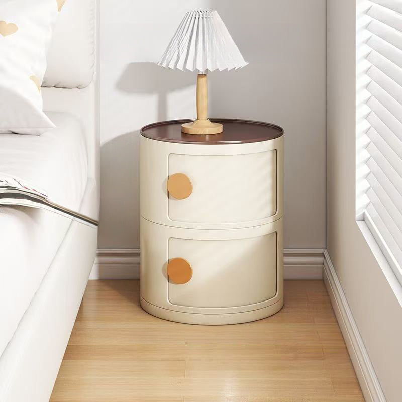 LumiStack Acrylic Nightstand – Modern and Practical Storage