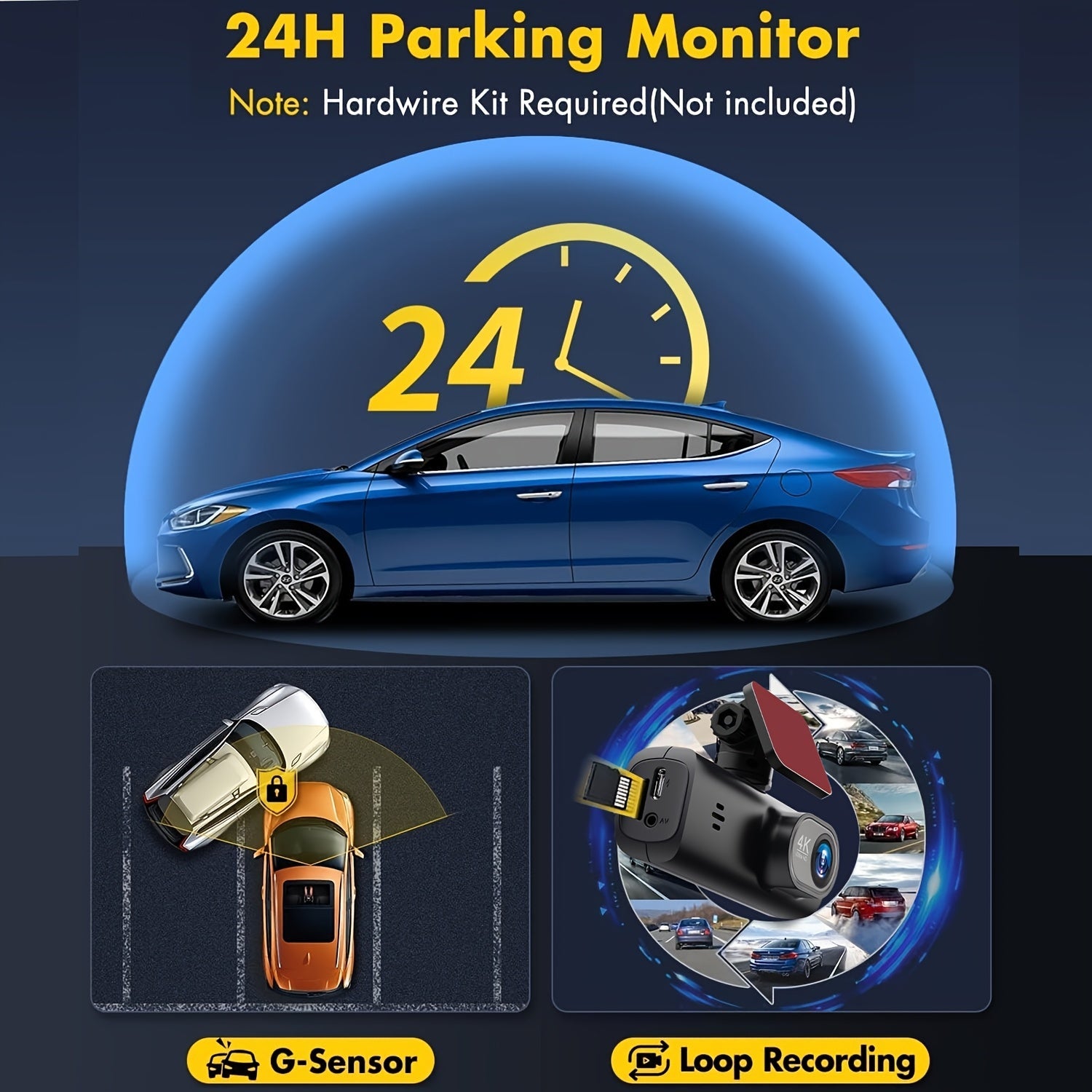 4K Ultra Dashcam – Smart Security and Sharp Images on Every Journey