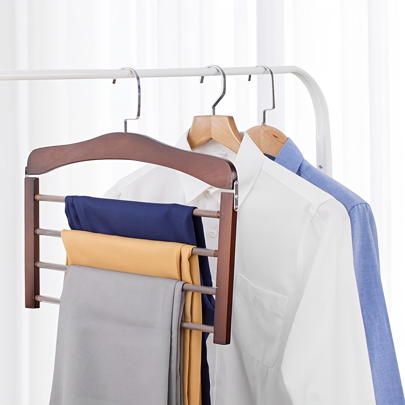Smart Multi-Layer Trouser Hanger – Organize Quickly and Stylishly