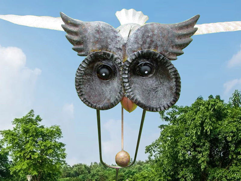 Metal Bird Wind Generator - Decorative Garden Ornaments