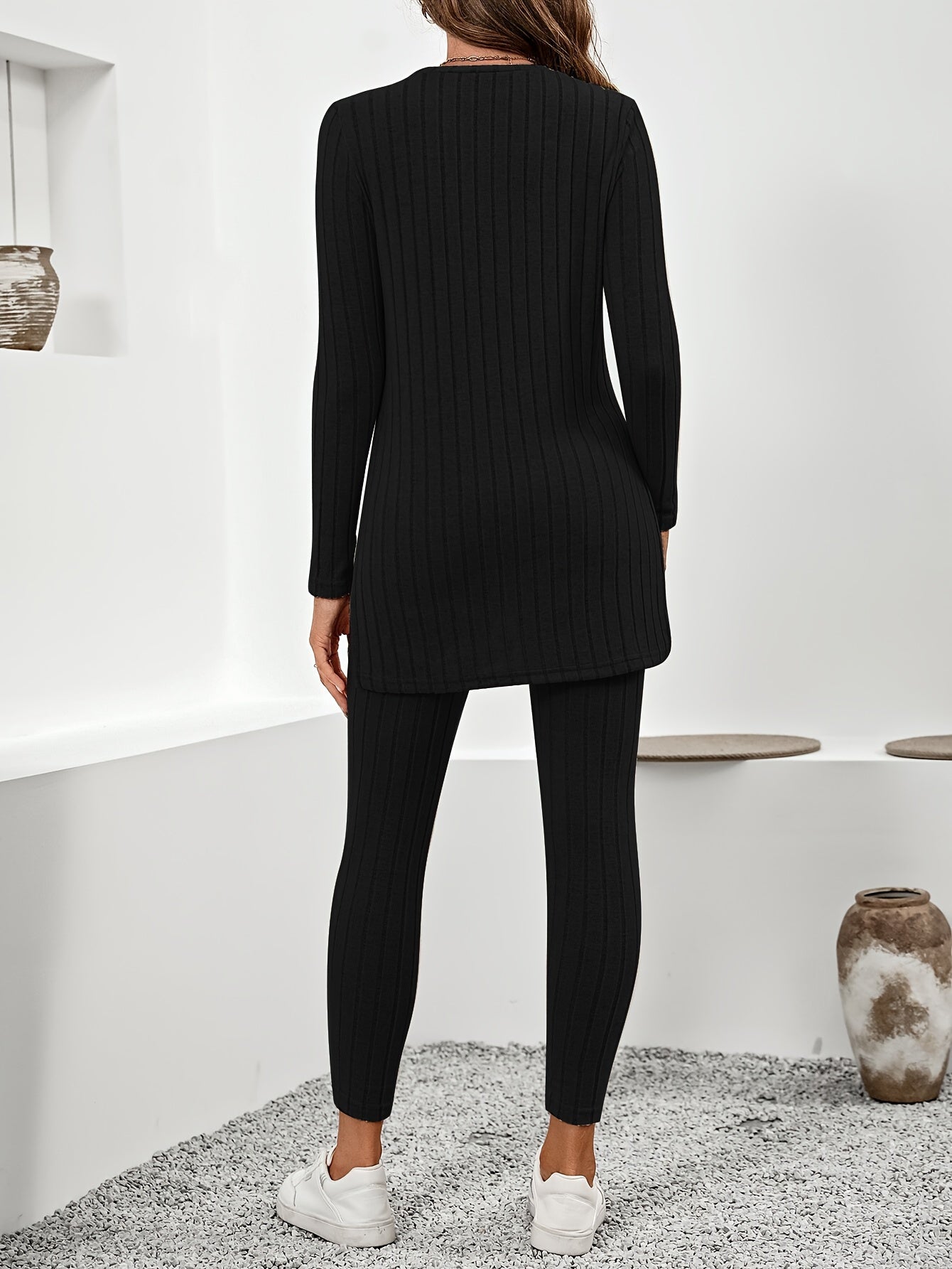 Mila Ribbed Jumpsuit - Comfortable and Stylish