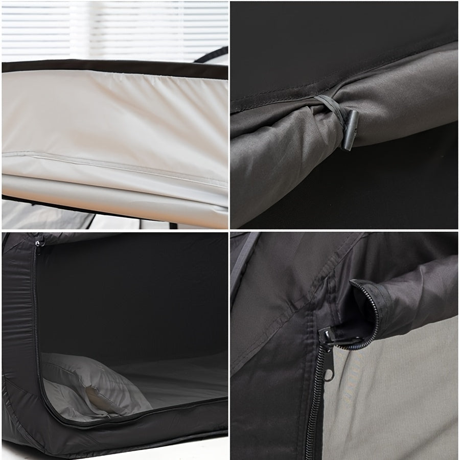 CozyNest Folding Tent Bed – Protection and Rest Within Reach