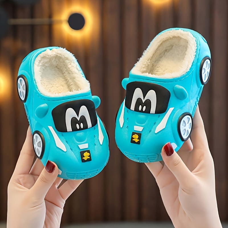 Joyful Car Slippers for Kids - Playful and Comfortable for Home