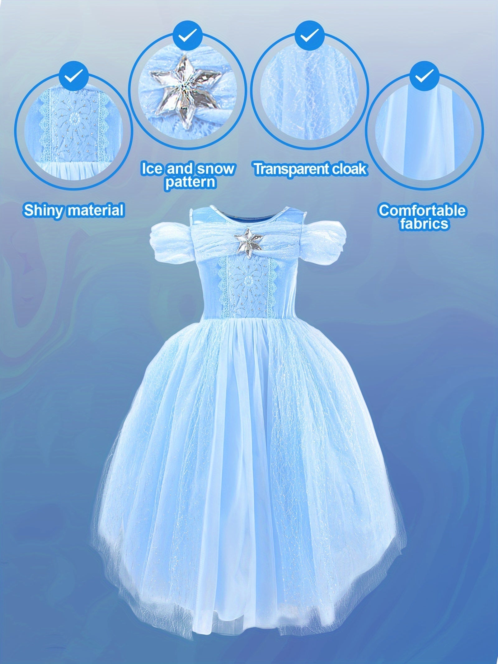 Magical LED Tutu Dress for Girls - Enchanting Festive Experience