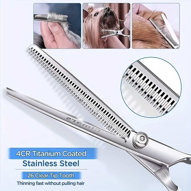 Professional Pet Grooming Kit – Scissors and Comb for Perfect Grooming of Dogs and Cats
