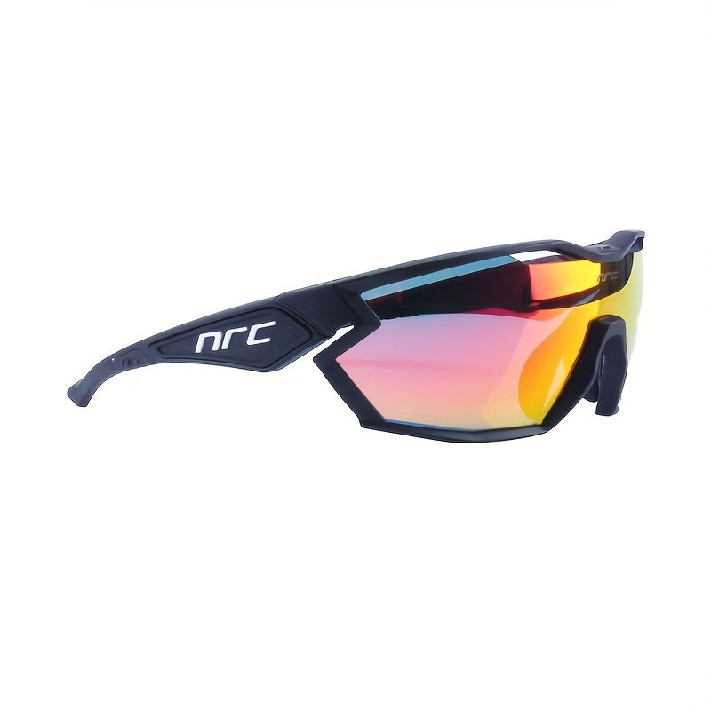 Polycarbonate Bicycle Glasses with 3 Lenses – Windproof Glasses for Cycling, Running, and Outdoor Activities