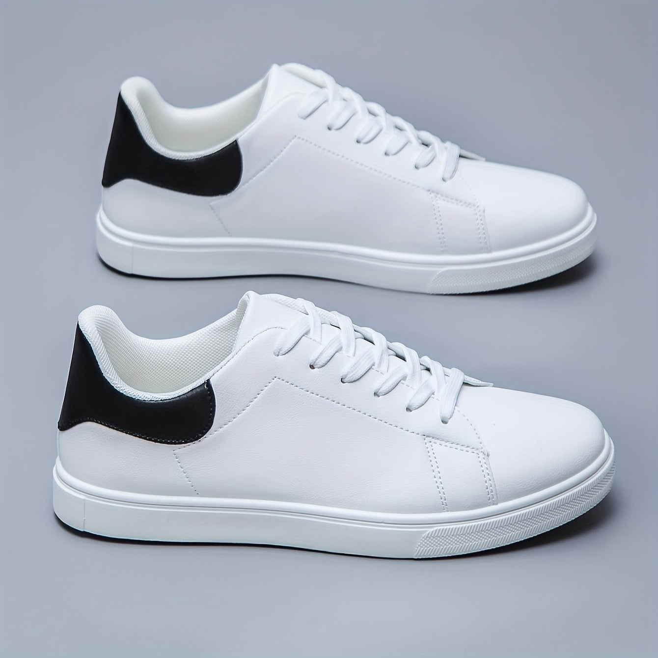 Men's Casual Lace-Up Sneakers – Comfortable and Modern for Spring and Summer