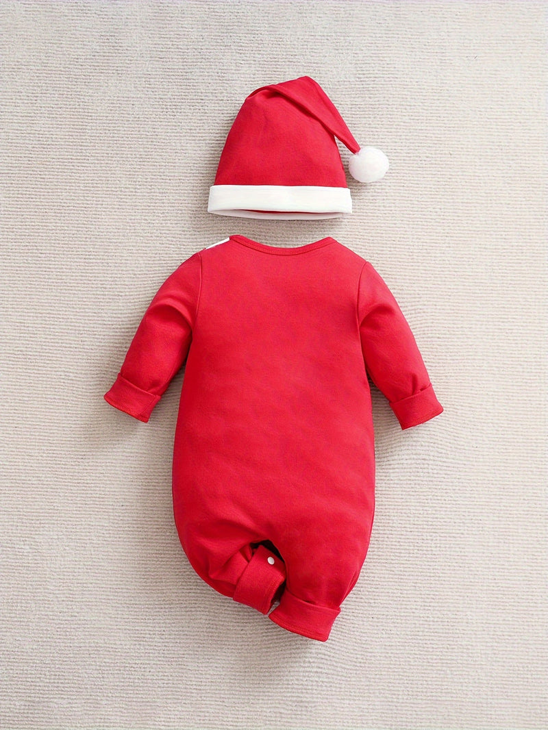 Elf Baby Romper - For Festive Warmth and Comfort
