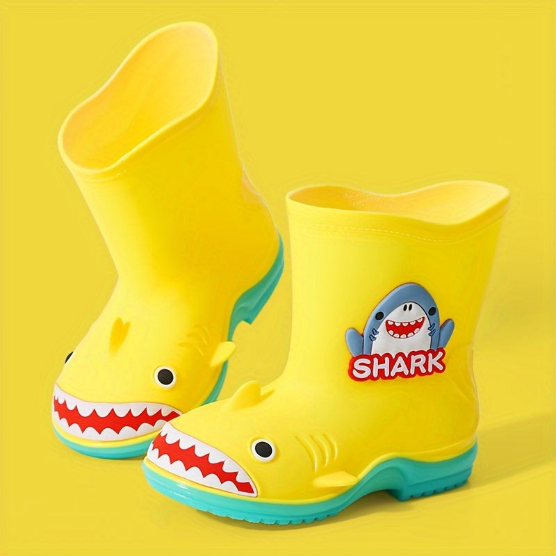 Sharky Rain Boots for Kids - Playful Waterproof Protection