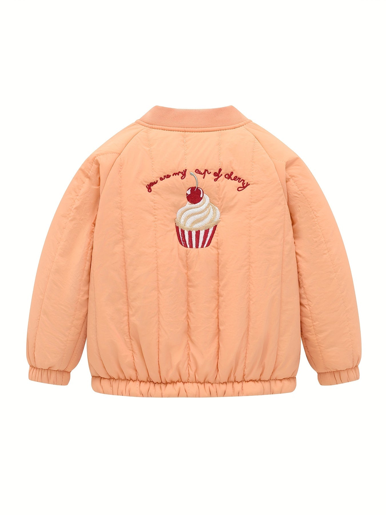 Cute Children's Jacket with Embroidered Moon – Perfect for Autumn and Winter