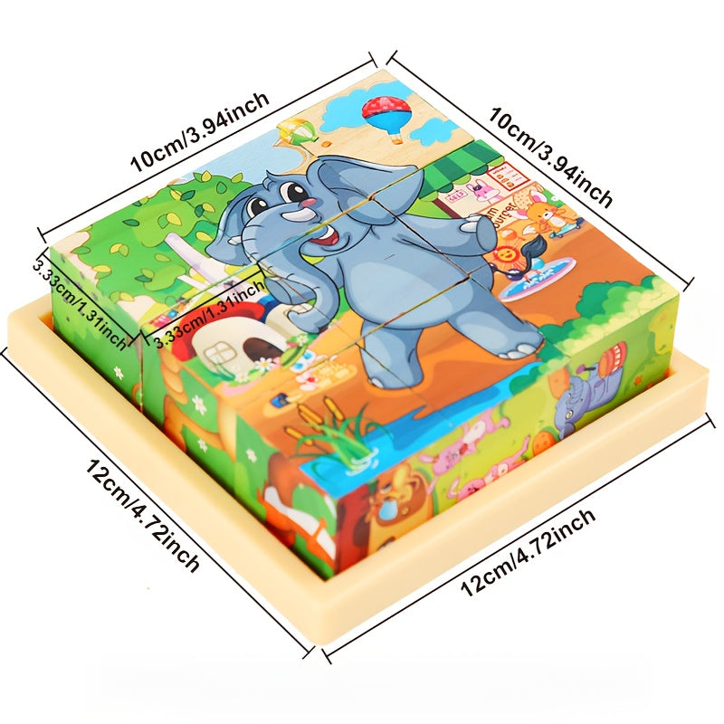 Colorful Block Puzzle Adventure - Educational Toy for Children