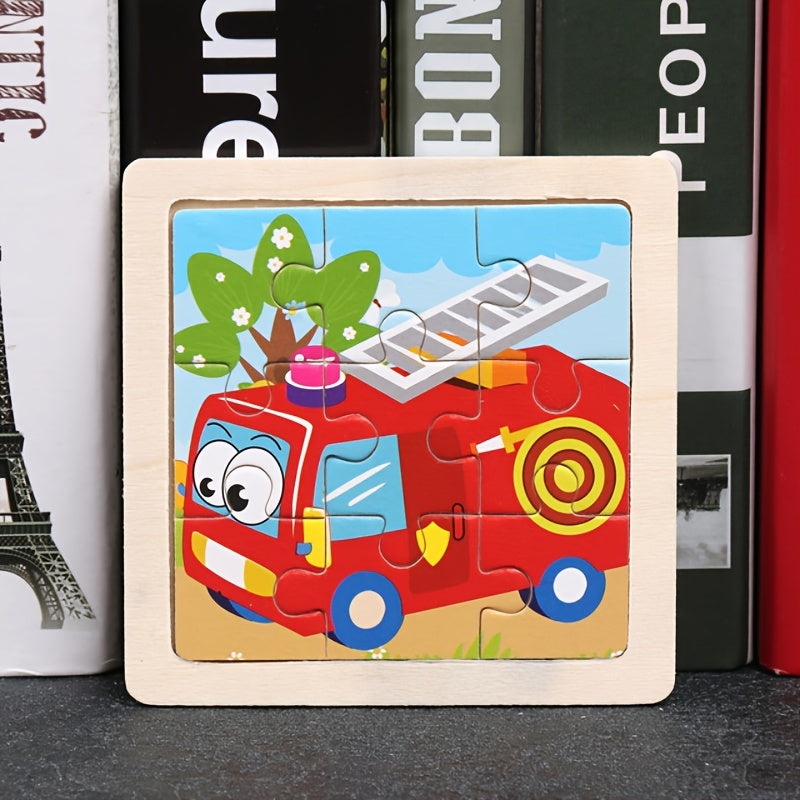 Educational Wooden Puzzle – For Young Explorers