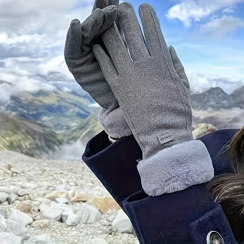 Daisy's Cozy Winter Gloves - Warmth and Functionality