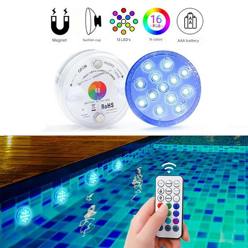 Underwater LED Lamp – Colourful and Fully Waterproof