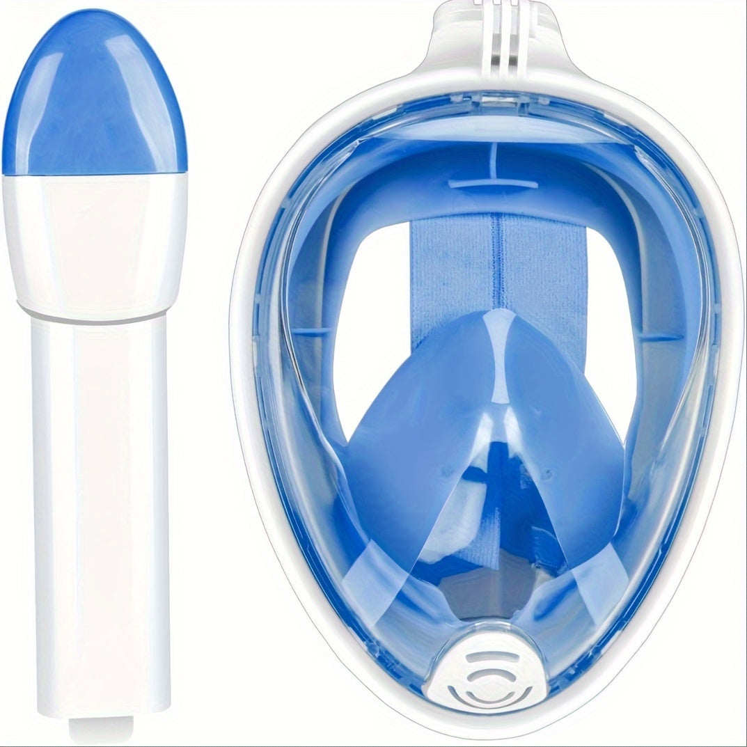 HD Panoramic Diving Mask Set – Enhanced Visibility and Comfort for Snorkeling and Swimming
