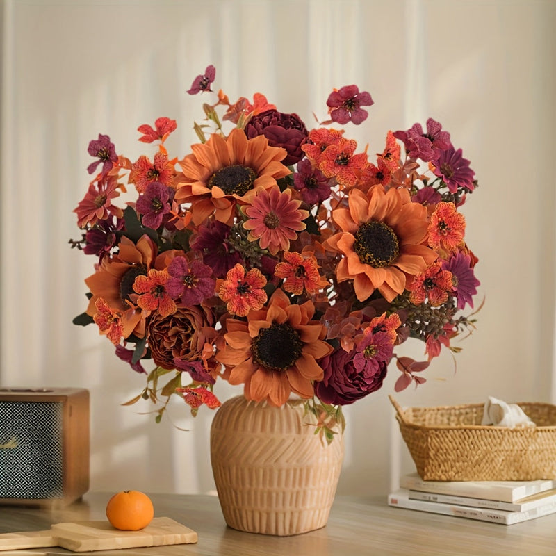 Autumn Flower Arrangement Set – Colourful and Atmospheric for Any Space