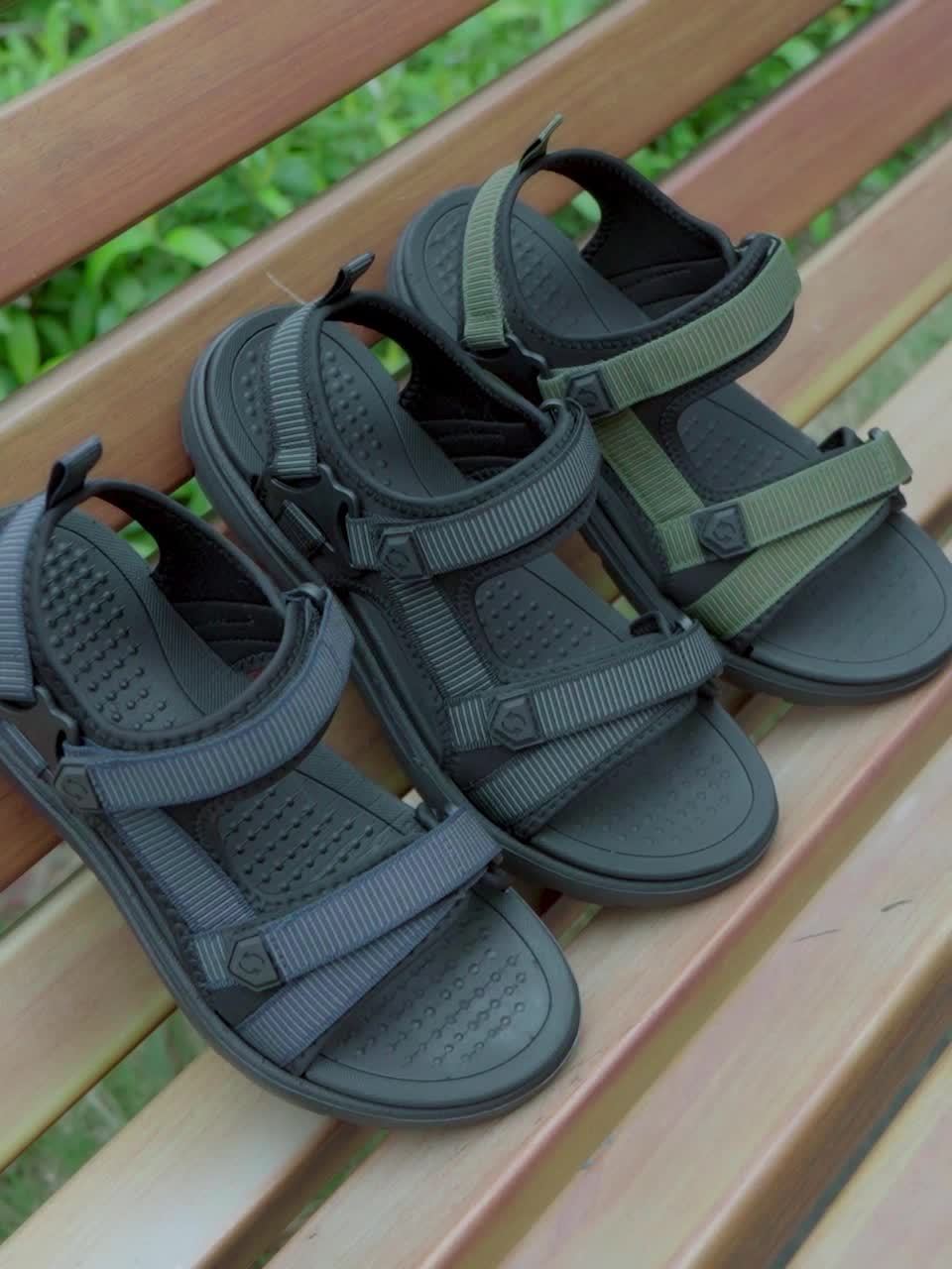 TrailVent Breathable Men’s Sandals – Comfortable Outdoor Grip