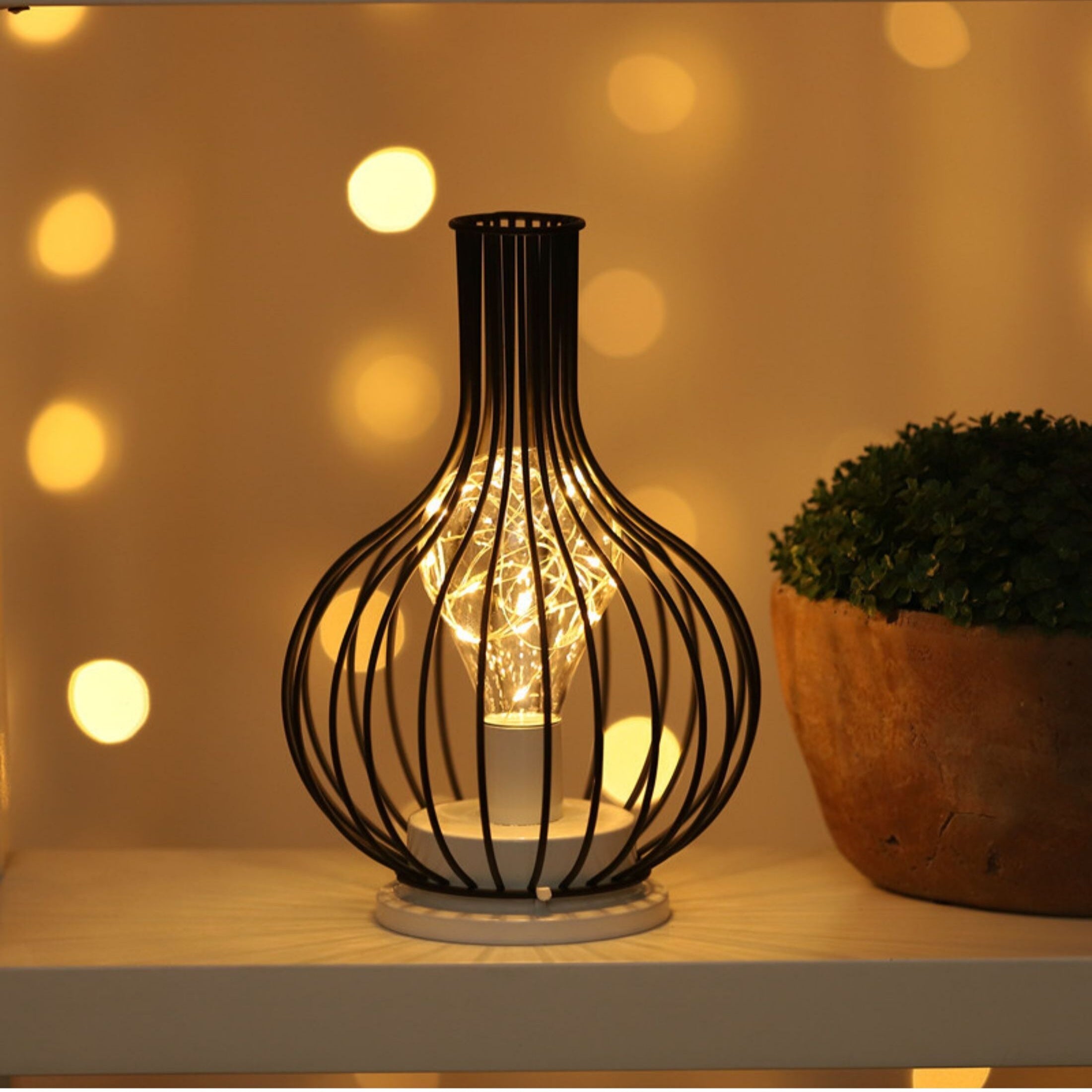 Edison Vintage Table Lamps – Industrial Style, Atmospheric Lighting