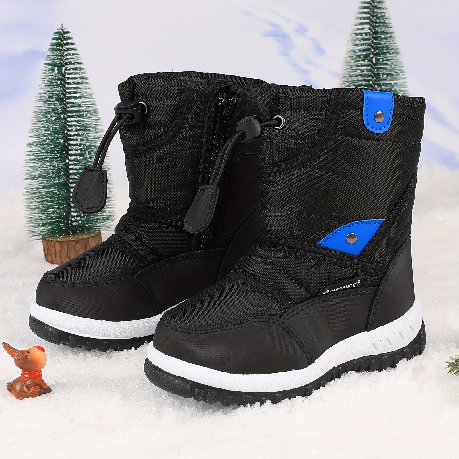 Cheerful Winter Boots for Children - Warmth and Fun in the Snow
