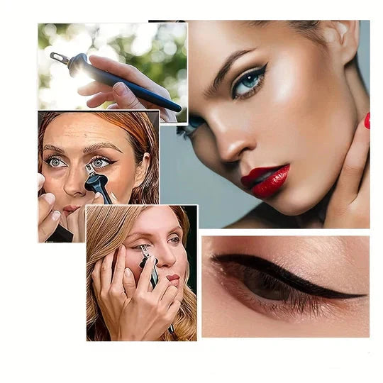 Precision Eyeliner Tool – Dual-Ended Wing Stamp & Liner