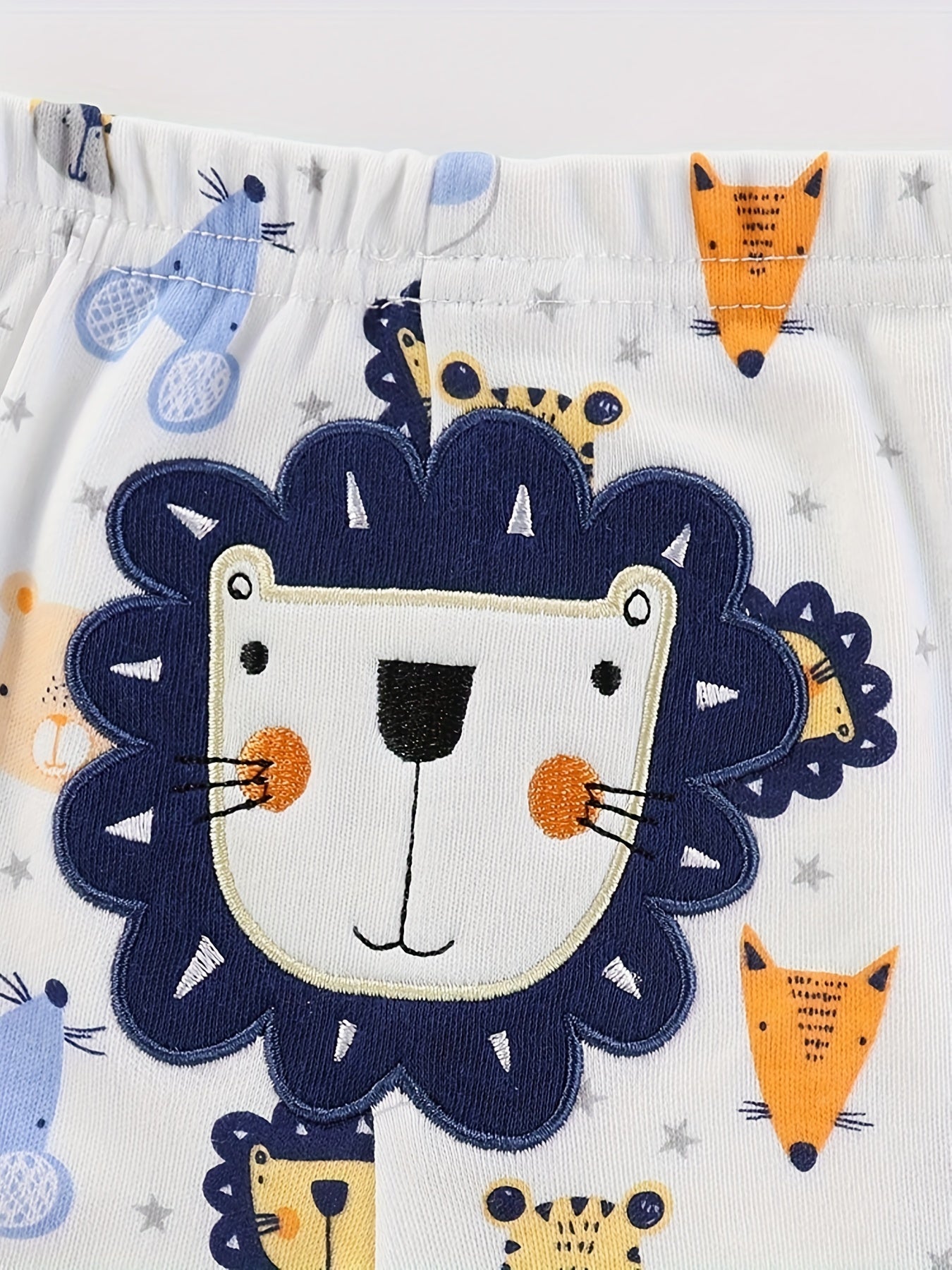 Cute Animal Print Baby Pants – 3-Piece Set for Babies