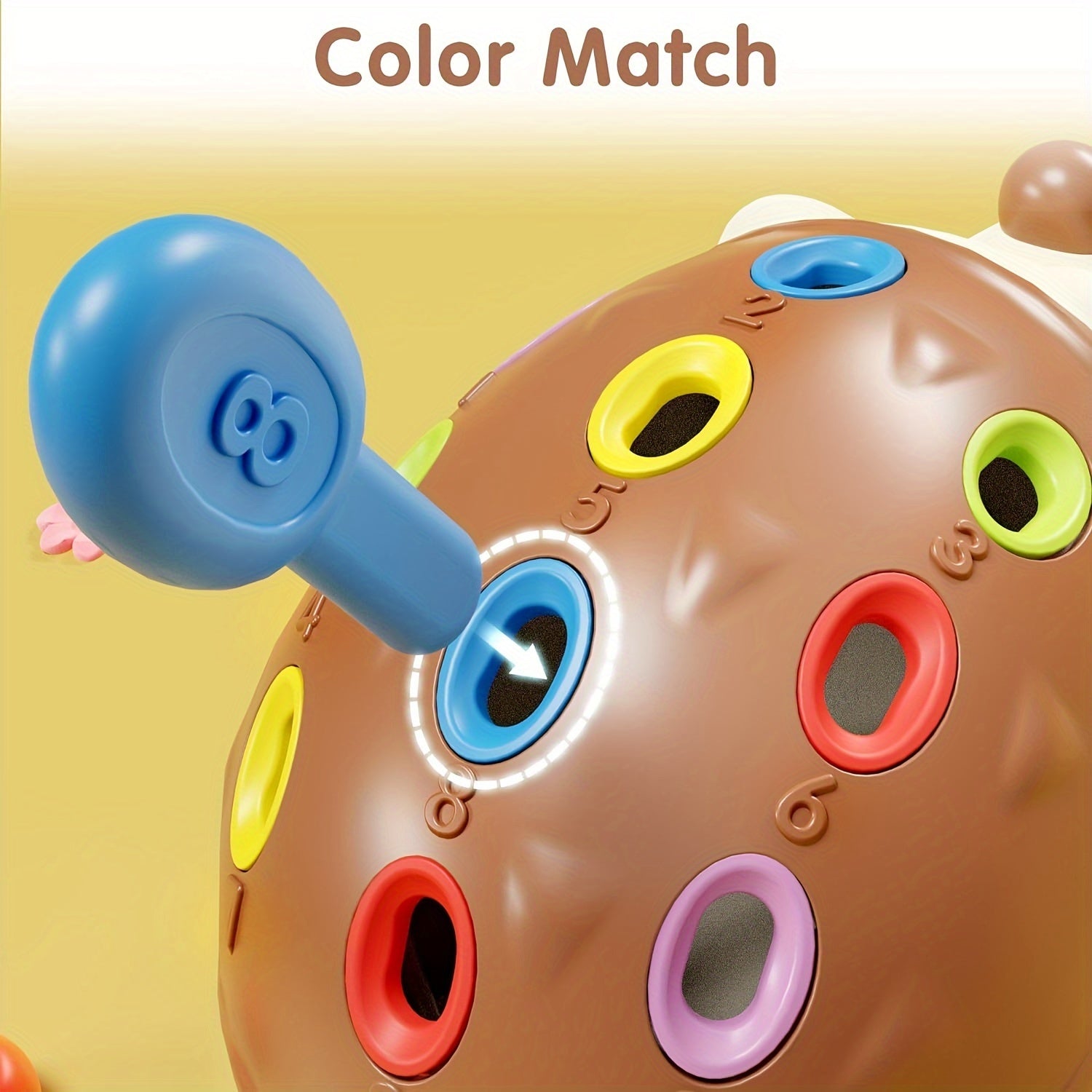 Cute Hedgehog Educational Toy – Learn and Play