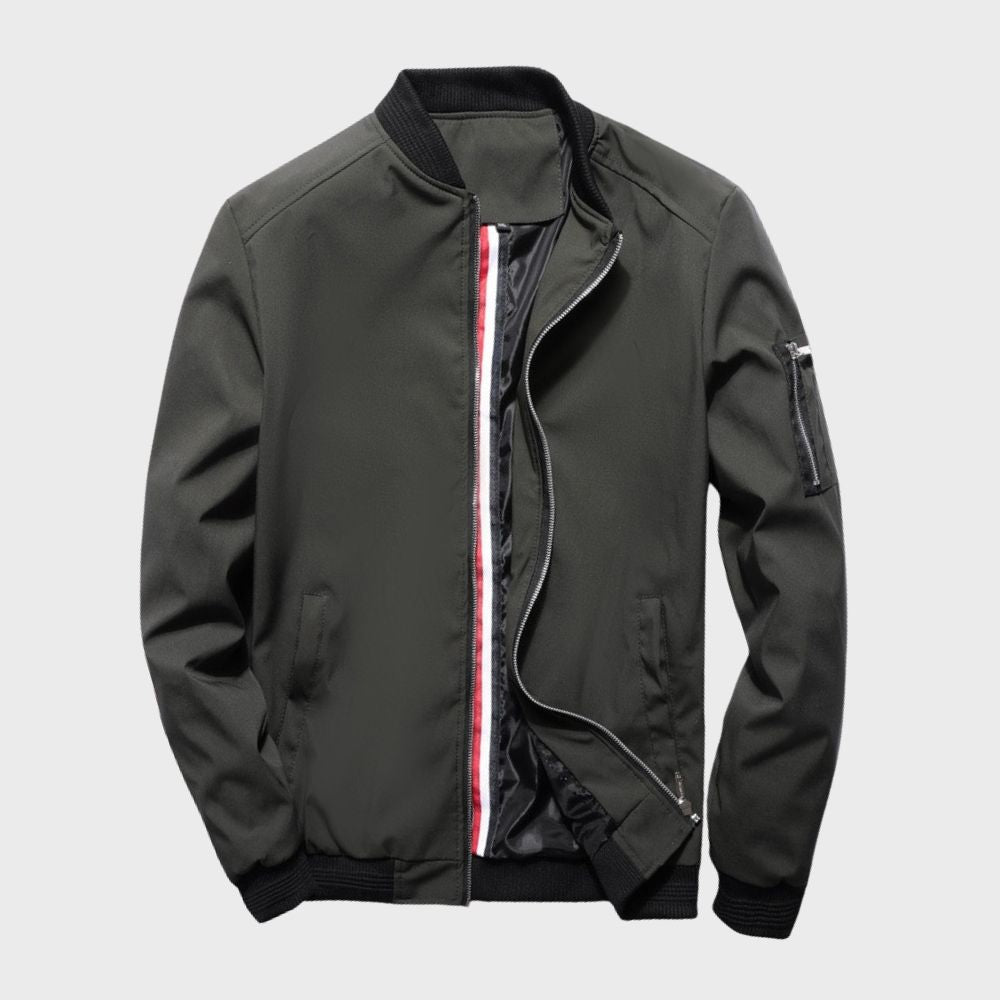 Lightweight Men’s Bomber Jacket – Breathable and Stylish Spring Wear