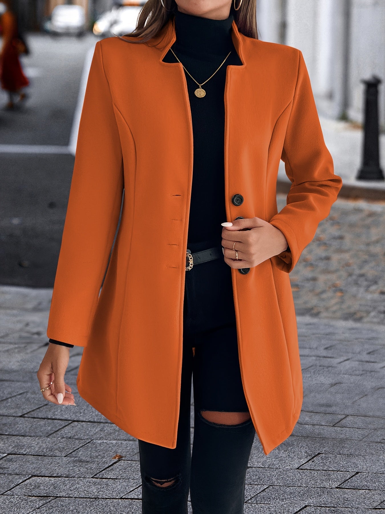 Sophie Elegant Overcoat - Stylish and Protective for Cold Days