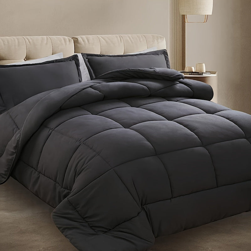 All-Season Comforter Set - Ademend, Soft and Lightweight for a Luxurious Sleep Experience