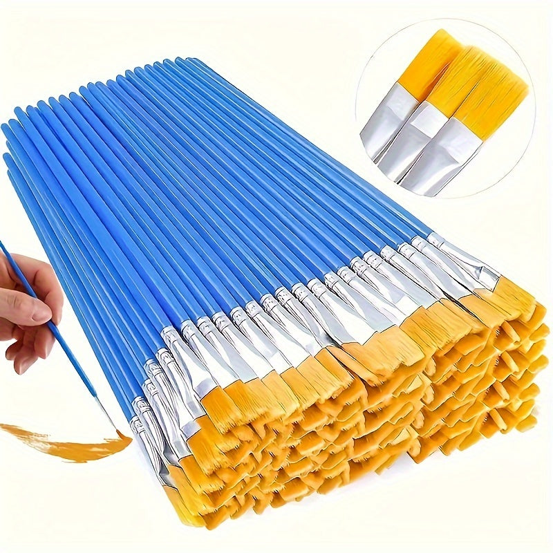 Professional Brush Set – Suitable for Oil, Acrylic, and Watercolor Painting