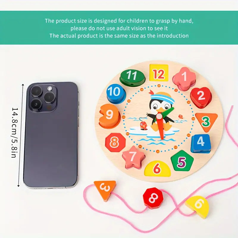 Colorful Wooden Toy Set - Educational Toys for Children