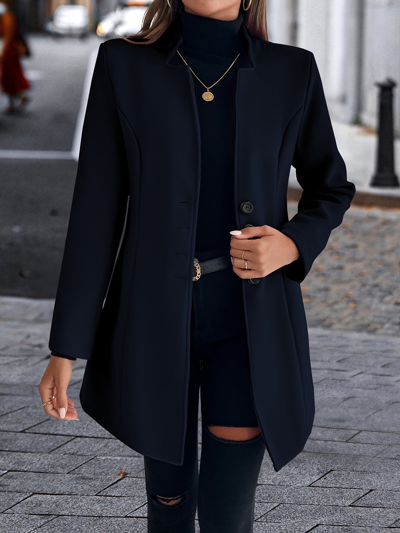 Sophie Elegant Overcoat - Stylish and Protective for Cold Days
