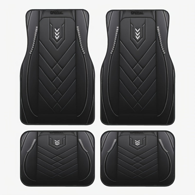 Universal Car Floor Mats – Non-Slip and Washable for All Seasons