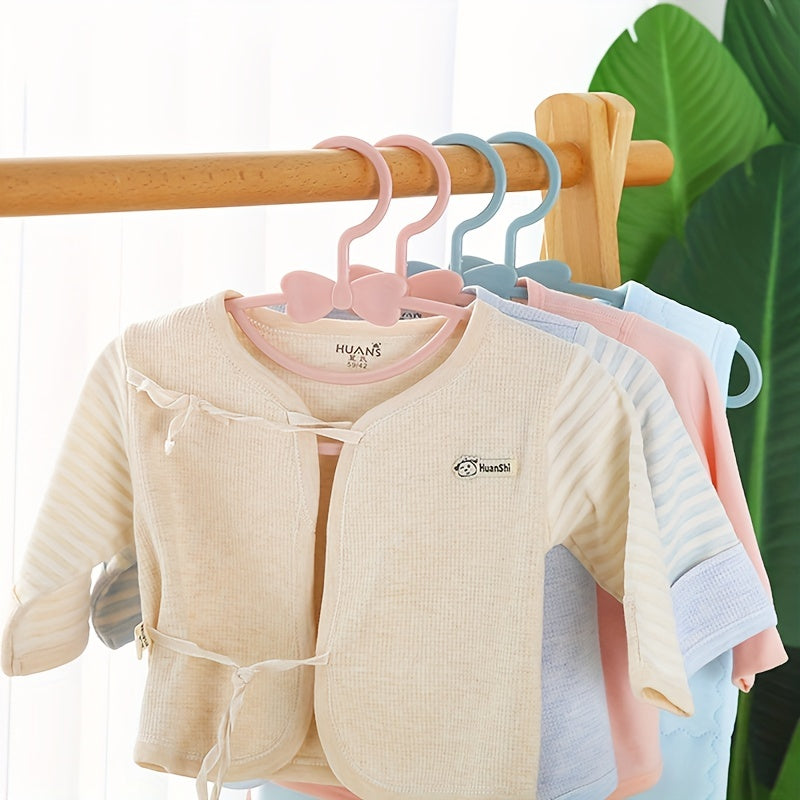 Sustainable Hangers for Kids - Cute Bow Design, Lightweight and Space-Saving