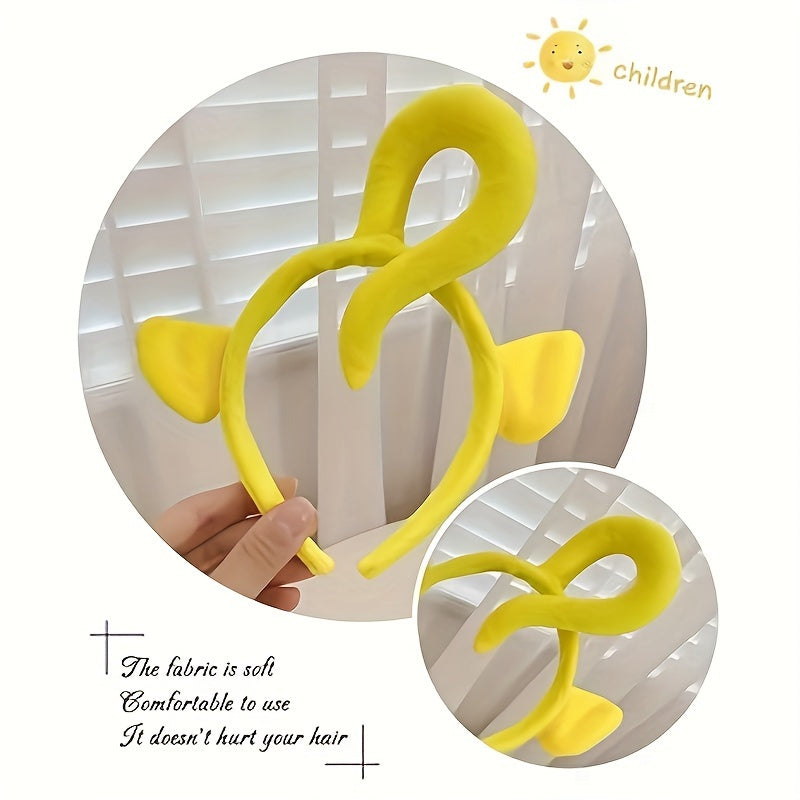 Cute Teletubbies Headband for Kids – Perfect for Skincare and Makeup