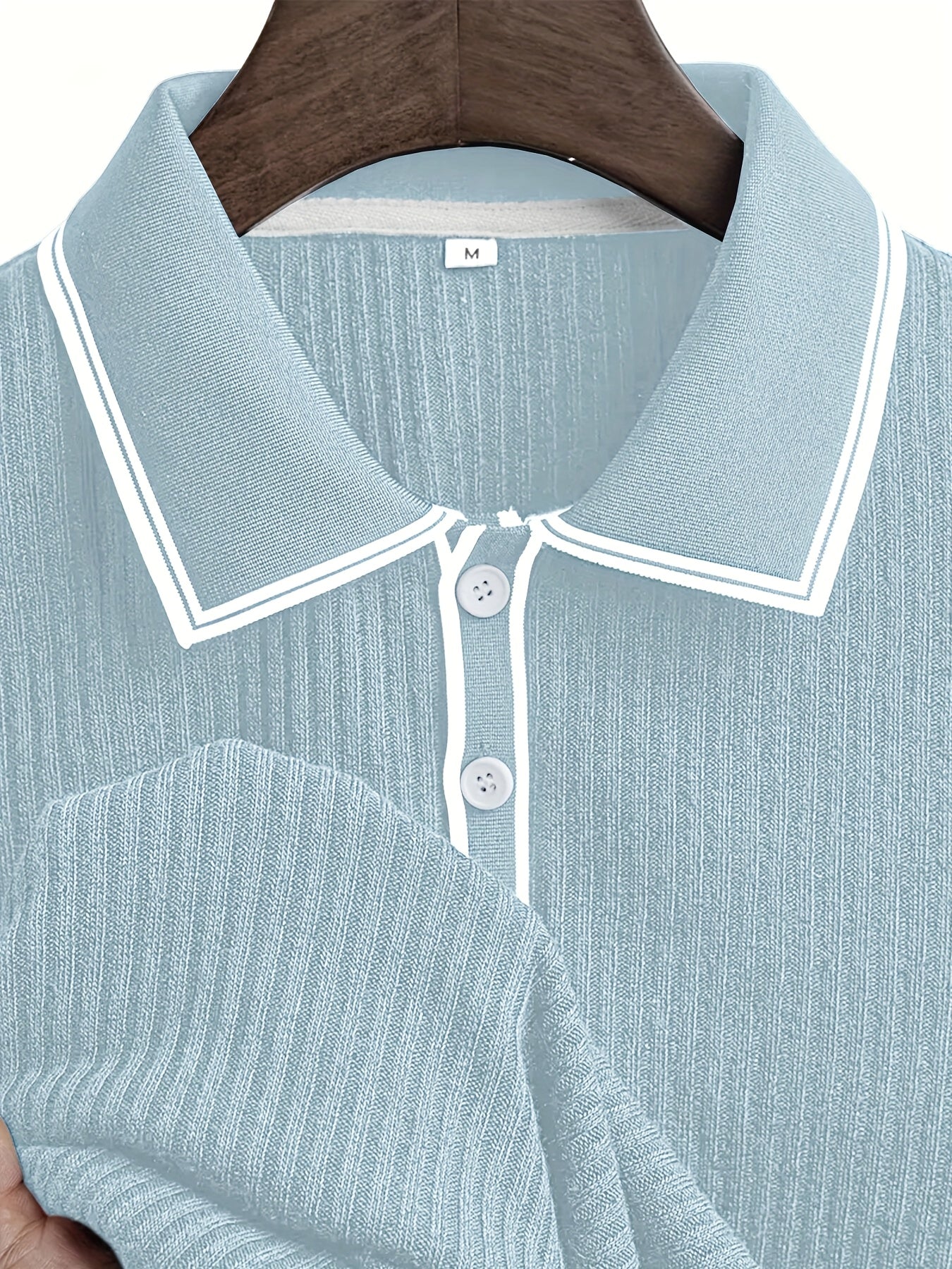 Men's Polo Shirt with Short Sleeves – Comfortable and Stylish for Summer